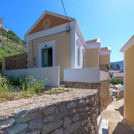 Blue Wave Astradeni House Villa Simi Dış mekan fotoğraf