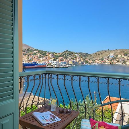 Blue Wave Astradeni House Villa Simi Dış mekan fotoğraf