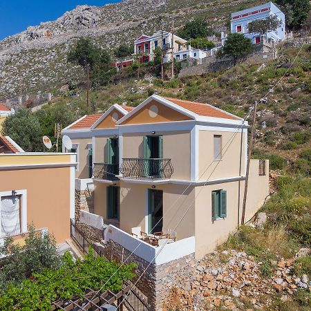 Blue Wave Astradeni House Villa Simi Dış mekan fotoğraf