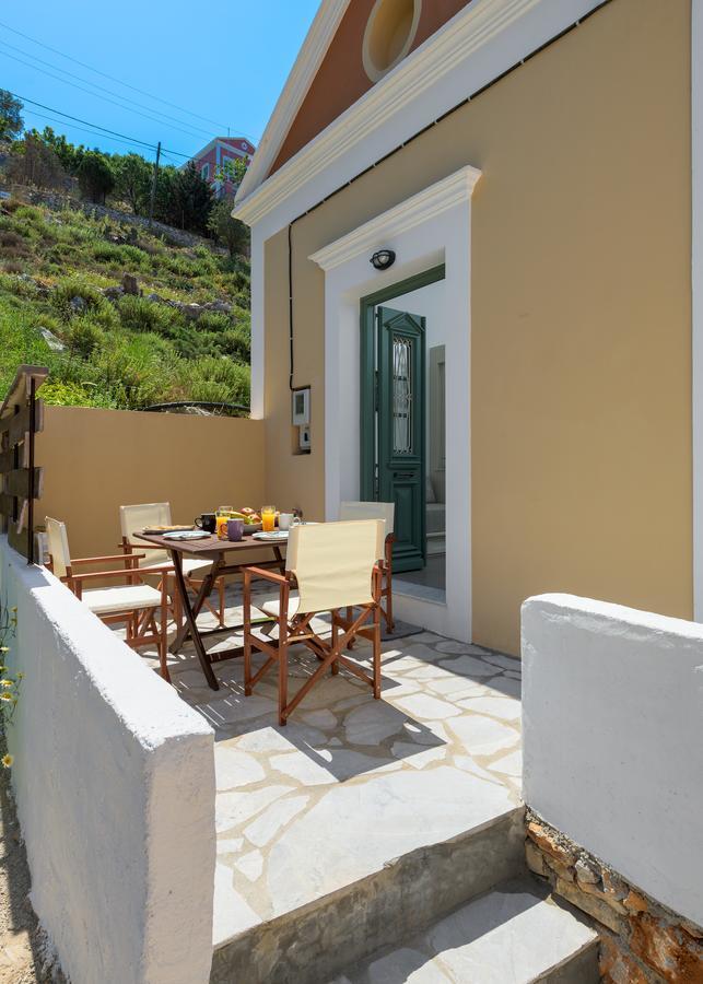 Blue Wave Astradeni House Villa Simi Dış mekan fotoğraf