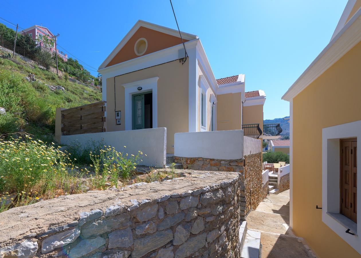 Blue Wave Astradeni House Villa Simi Dış mekan fotoğraf