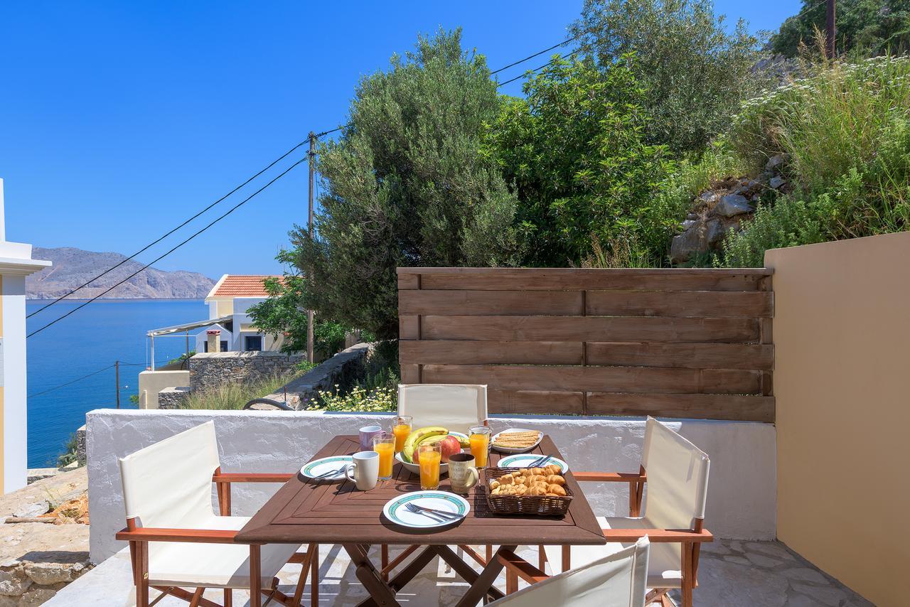 Blue Wave Astradeni House Villa Simi Dış mekan fotoğraf