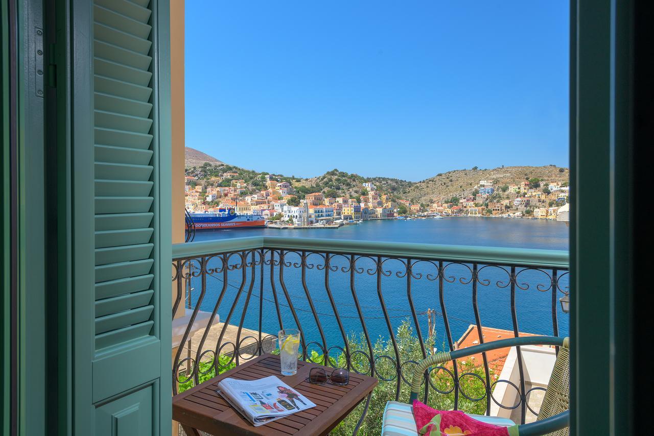Blue Wave Astradeni House Villa Simi Dış mekan fotoğraf