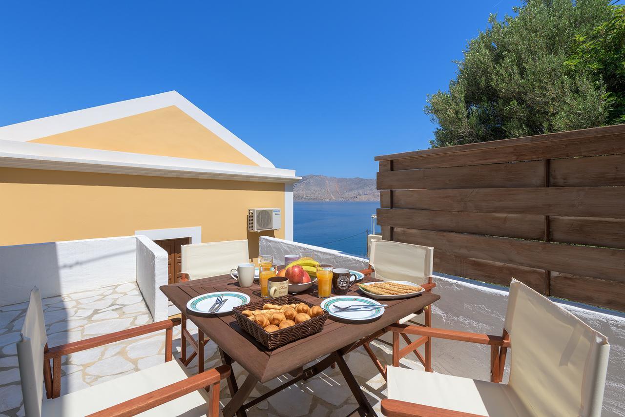 Blue Wave Astradeni House Villa Simi Dış mekan fotoğraf